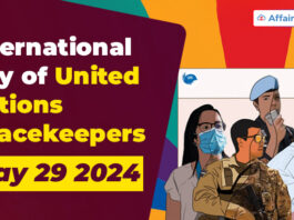 International Day of United Nations Peacekeepers - May 29 2024