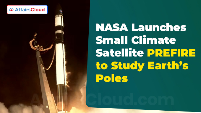 NASA Launches Small Climate Satellite PREFIRE to Study Earth’s Poles