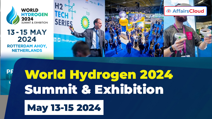 World Hydrogen 2024 Summit & Exhibition from May 13-15