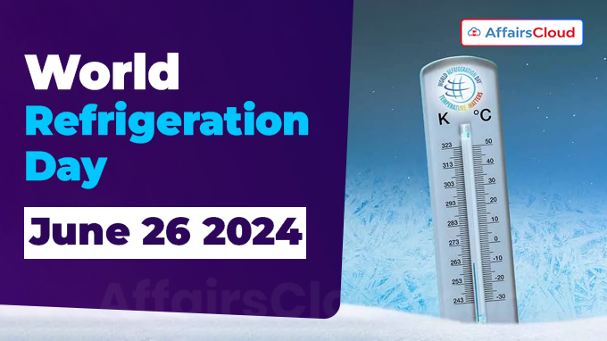 World Refrigeration Day - June 26 2024
