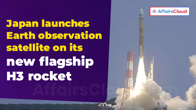 Japan launches Earth observation satellite on its new flagship H3 rocket