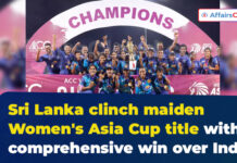 Sri Lanka beats India to Win the Women’s Asia Cup 2024 title for the First Time Sri Lanka clinch maiden Women's Asia Cup title with comprehensive win over India
