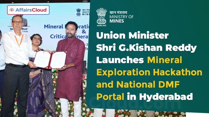Union Minister G Kishan Reddy launches Mineral Foundation portal in Telangana