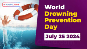 World Drowning Prevention Day 2024 - July 25