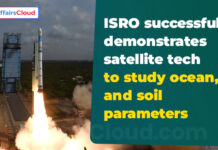 ISRO Successfully Demonstrates Satellite Technique to Study Ocean and Soil Parameters ISRO successfully demonstrates satellite tech to study ocean, and soil parameters