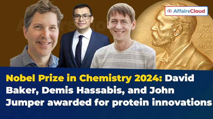 David Baker, Demis Hassabis, And John Jumper Won Nobel Prize In ...