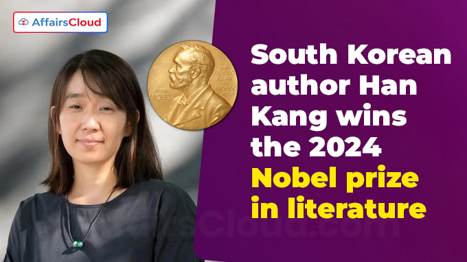 South Korean Novelist Han Kang Won Nobel Prize In Literature 2024