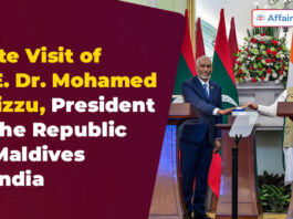 State Visit of H. E. Dr. Mohamed Muizzu, President of the Republic of Maldives to India