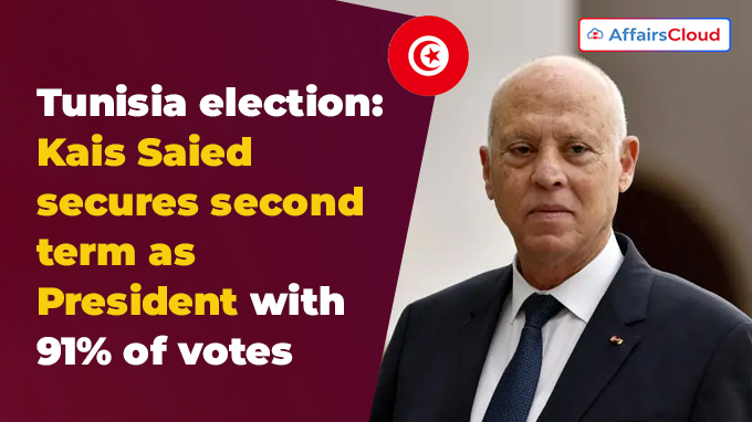 Tunisia election Kais Saied as President