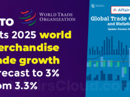 WTO cuts 2025 world merchandise trade growth forecast