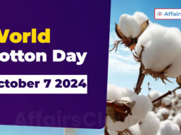 World Cotton Day - October 7 2024