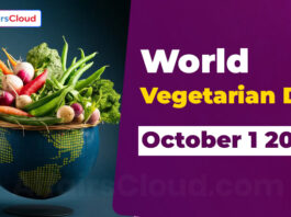 World Vegetarian Day - October 1 2024