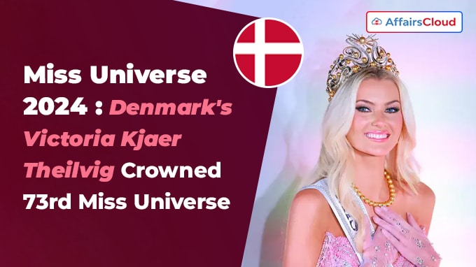 73rd Miss Universe 2024 Denmark's Victoria Kjaer Theilvig