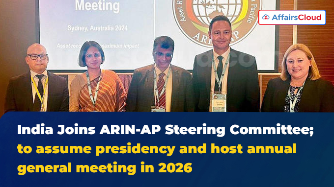 India Joins ARIN-AP Steering Committee; to assume presidency and host annual general meeting in 2026