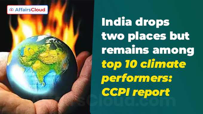 India drops two places but remains among top 10 climate performers