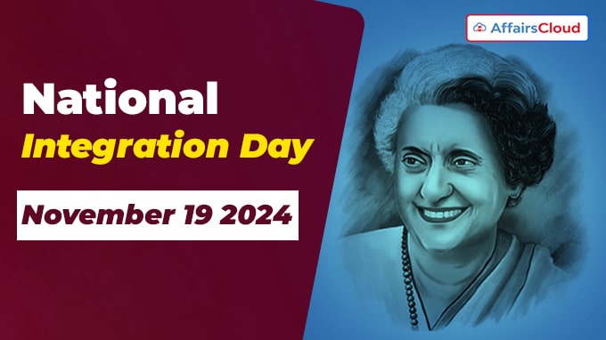 National Integration Day - November 19 2024