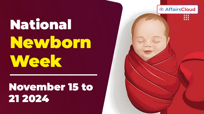National Newborn Week - November 15 to 21 2024