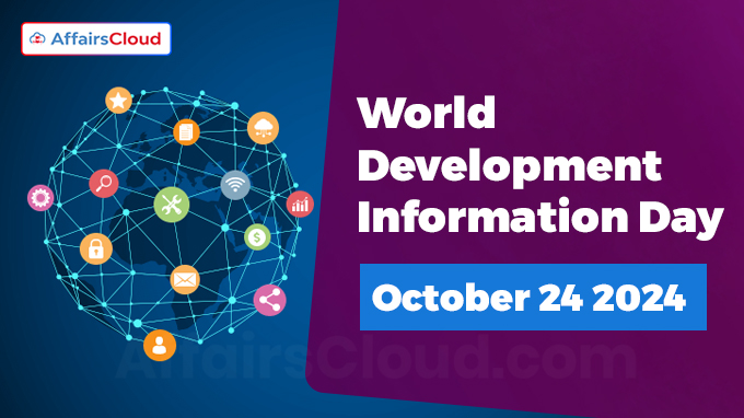 World Development Information Day - October 24 2024