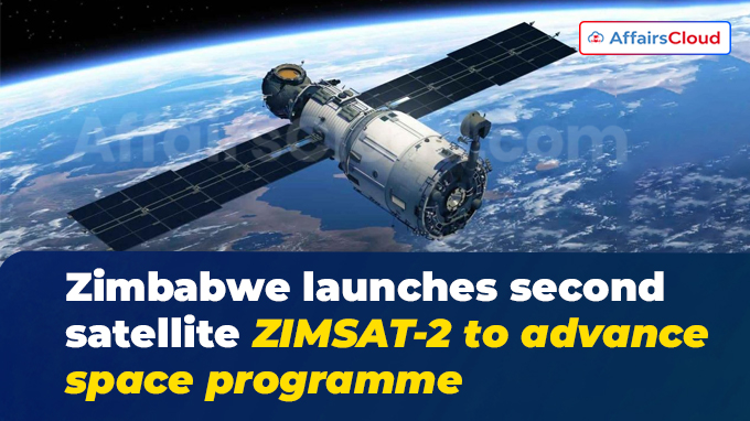 Zimbabwe launches second satellite ZIMSAT-2 to advance space programme