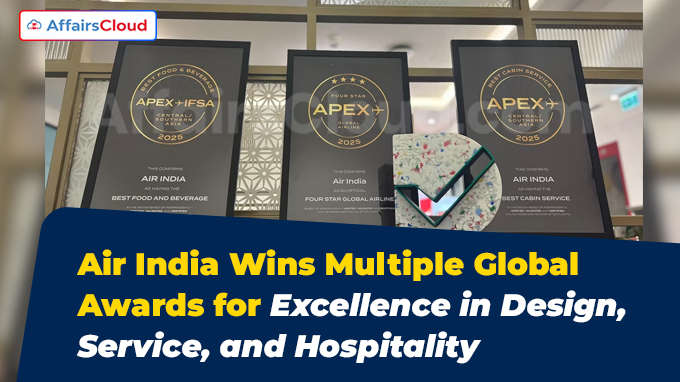 Air India Wins Multiple Global Awards for Excellence in Design, Service, and Hospitality