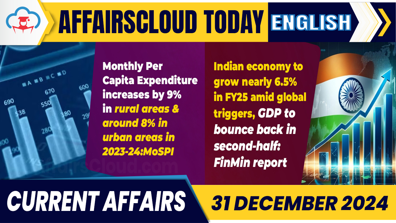 Current Affairs 31 Dec 2024 English Current Affairs 31 Dec 2024 English