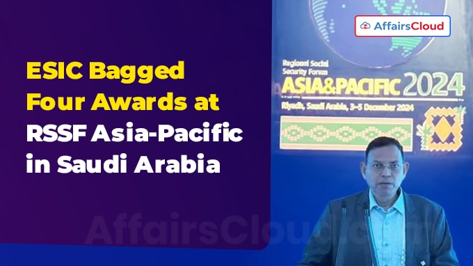 ESIC Bagged Four Awards at RSSF Asia-Pacific in Saudi Arabia