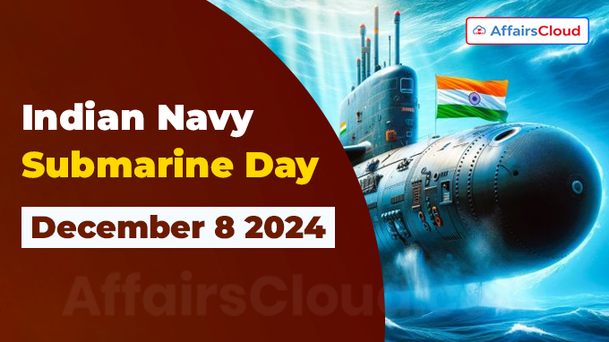 Indian Navy Submarine Day - December 8 2024