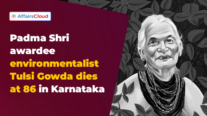 Padma Shri awardee environmentalist Tulsi Gowda dies at 86 in Karnataka