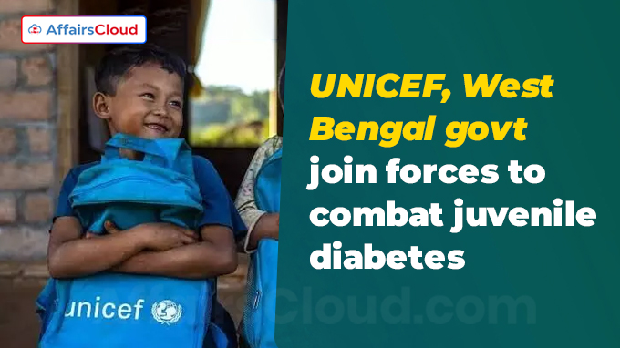UNICEF, West Bengal govt join forces to combat juvenile diabetes