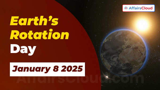 Earth’s Rotation Day - January 8 2025