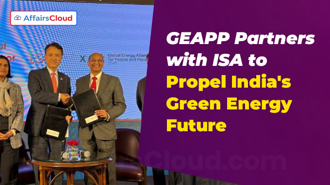 GEAPP Partners with ISA to Propel India's Green Energy Future