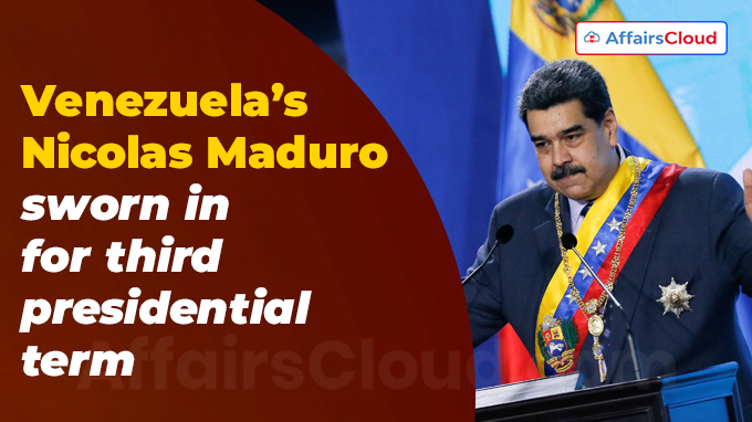 Venezuela’s Nicolas Maduro sworn in for third presidential term (1)