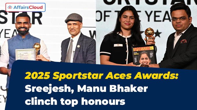 2025 Sportstar Aces Awards Sreejesh, Manu Bhaker clinch top honours