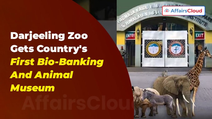 Darjeeling Zoo Gets Country's First Bio-Banking And Animal Museum
