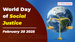 World Day of Social Justice 2025 - February 20