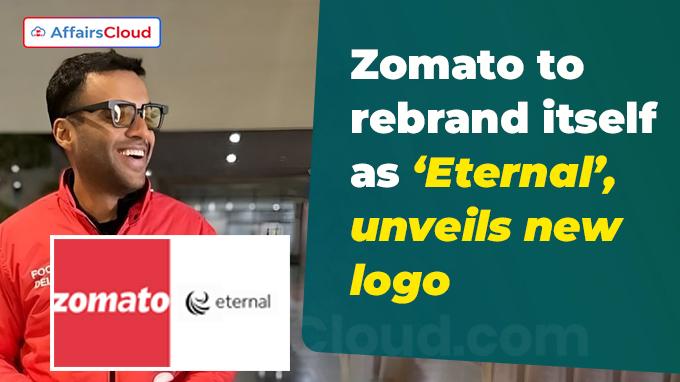 Zomato to rebrand itself as ‘Eternal’, unveils new logo