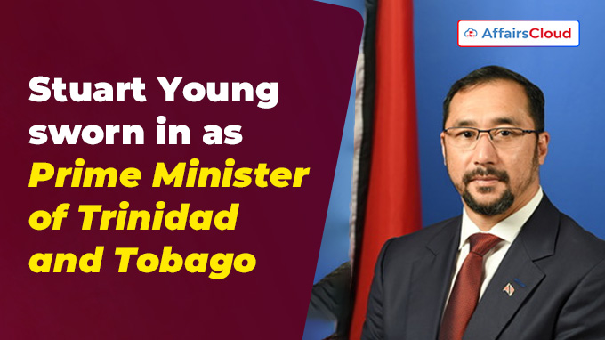 Stuart Young sworn in as Prime Minister of Trinidad and Tobago