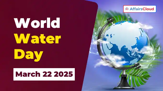 World Water Day - March 22 2025