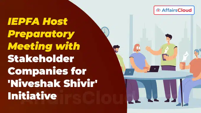 IEPFA Host Preparatory Meeting with Stakeholder Companies for 'Niveshak Shivir' Initiative