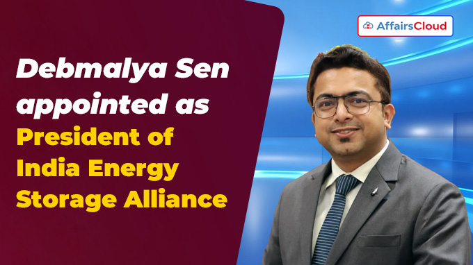 India Energy Storage Alliance appoints Debmalya Sen as President