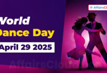 अंतर्राष्ट्रीय नृत्य दिवस 2025 – 29 अप्रैल World Dance Day - April 29 2025