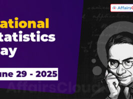 National Statistics Day - June 29 2025