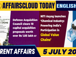 Current Affairs 5 July 2025 English