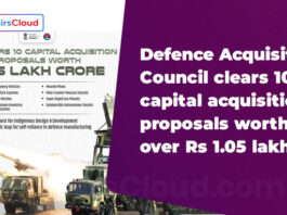 Defence Acquisition Council clears 10 capital acquisition proposals worth over Rs 1.05 lakh cr