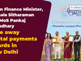 Union Finance Minister, Nirmala Sitharaman gave away digital payments awards in New Delhi