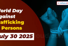 World Day Against Trafficking in Persons 2025 – July 30