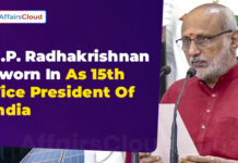 C.P. Radhakrishnan Sworn in as 15th Vice President of India
