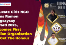 Educate Girls Becomes First Indian NGO to Win Ramon Magsaysay Award 2025
