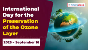International Day for the Preservation of the Ozone Layer 2025 - 16 ...