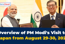 Overview of PM Narendra Modi’s Visit to Japan from August 29 to 30, 2025